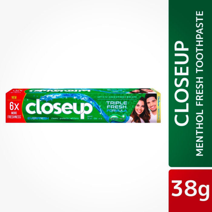 Closeup Menthol Fresh Toothpaste 38g